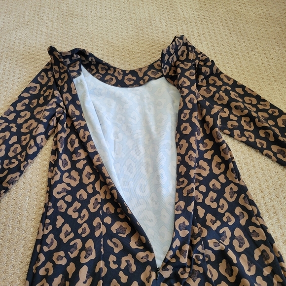 J.Mclaughlin Size Small Sophia Dress Leopard Print - Picture 9 of 10